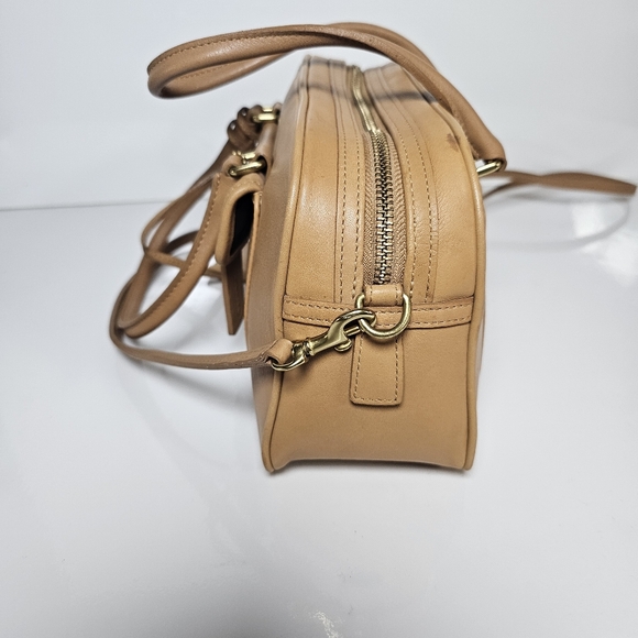 Coach Vintage Leather Penelope Satchel Tan/Beige 9768 Excellent Condition - Picture 4 of 11
